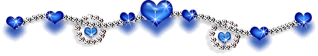 Blue hearts and diamonds Pictures, Images and Photos
