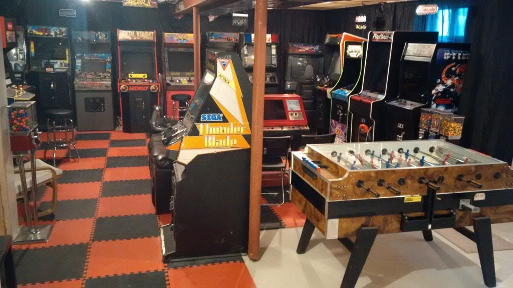 My Updated Game Room Coin Op Videogame Arcade Pinball