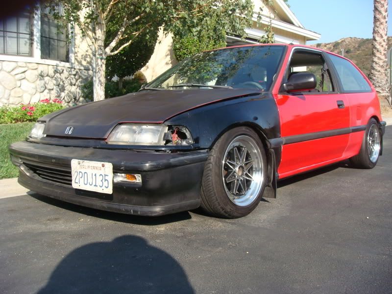 1989 Civic ef hatch jdm front axis rims skunk 2 coilovers clean title 