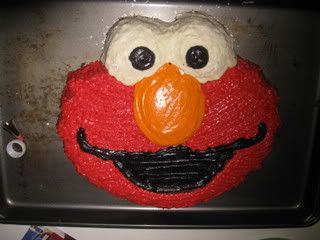 Elmo cake