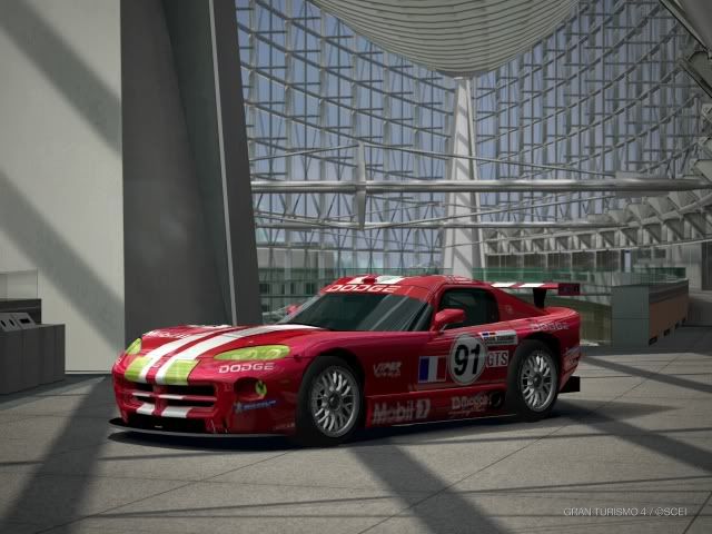 Dodge Viper GTS-R Team Oreca Race Car----2000