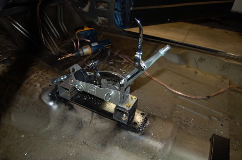 B&M Pro Stick in factory console Chevelle Tech