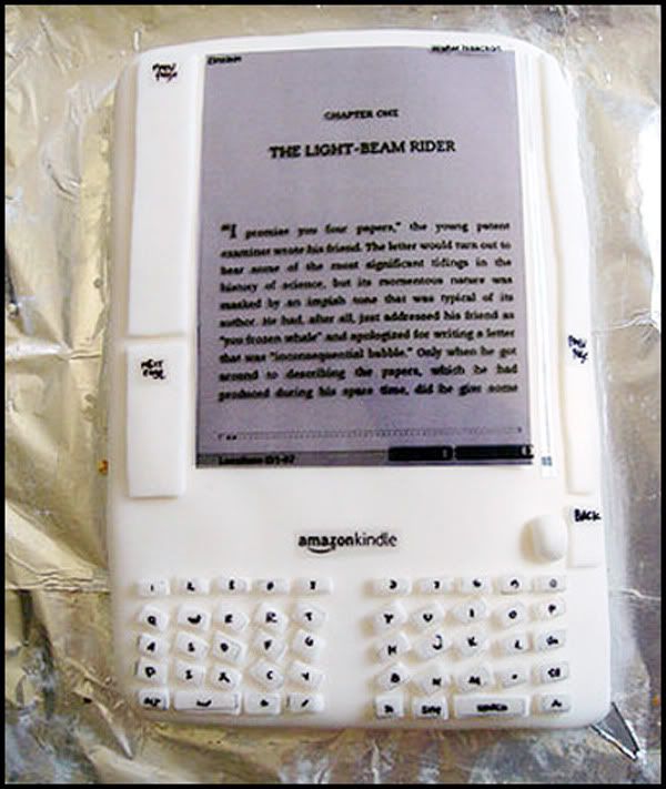 Amazon kindle cake