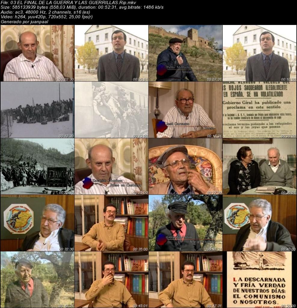03ELFINALDELAGUERRAYLASGUERRILLASRip zps0038884f - La Guerra Civil en Extremadura [Gue. Civ. Esp. Doc. Ind.] (2006) [DVDRip MKV H264 AC3 Cast.] [VH]