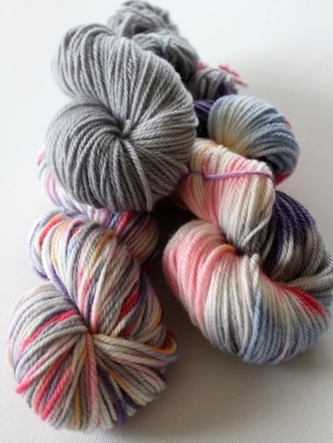 3 ply Aran Merino Yarn "Colorway-Sharon" ~10oz 3 ply Aran Merino Yarn "Colorway-Sharon" ~10oz