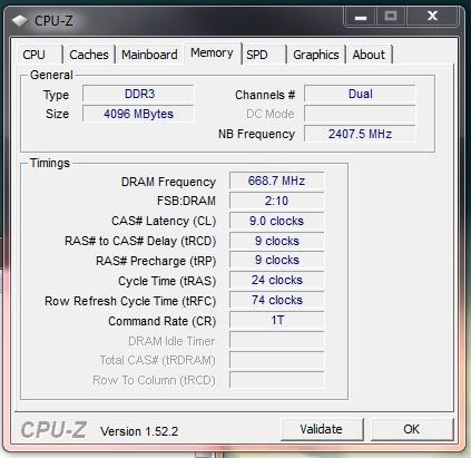 nb frequency ddr3 1600