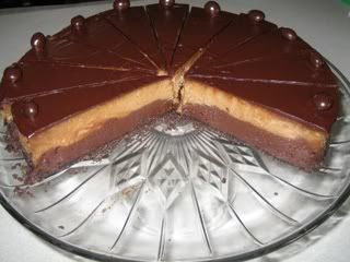 Layered Mocha Cheesecake