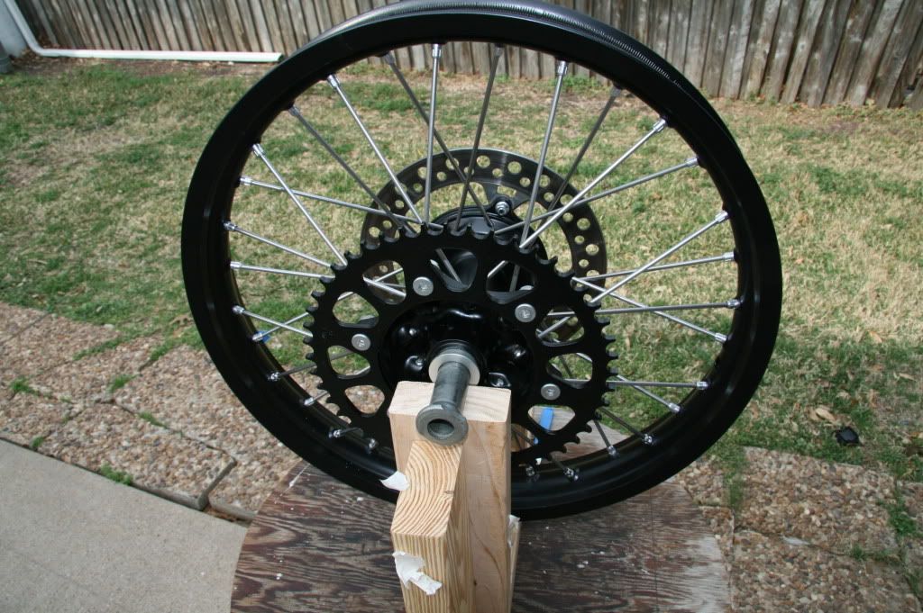 powder coating dirt bike rims