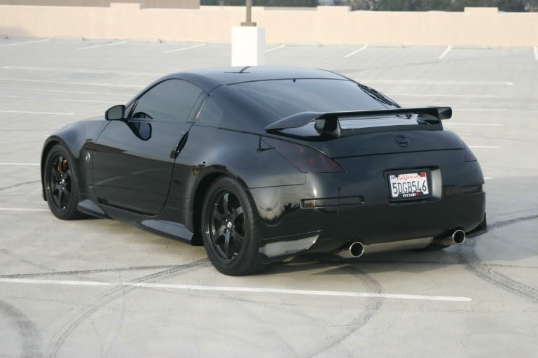 murdered out cars. Murdered out cars for teh win.