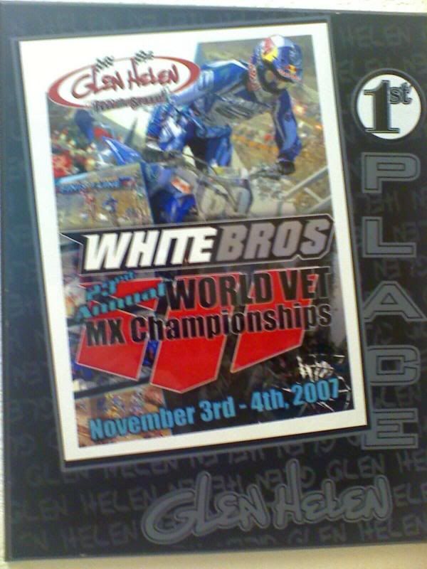 your most memorable motocross experience (riding or spectating) what