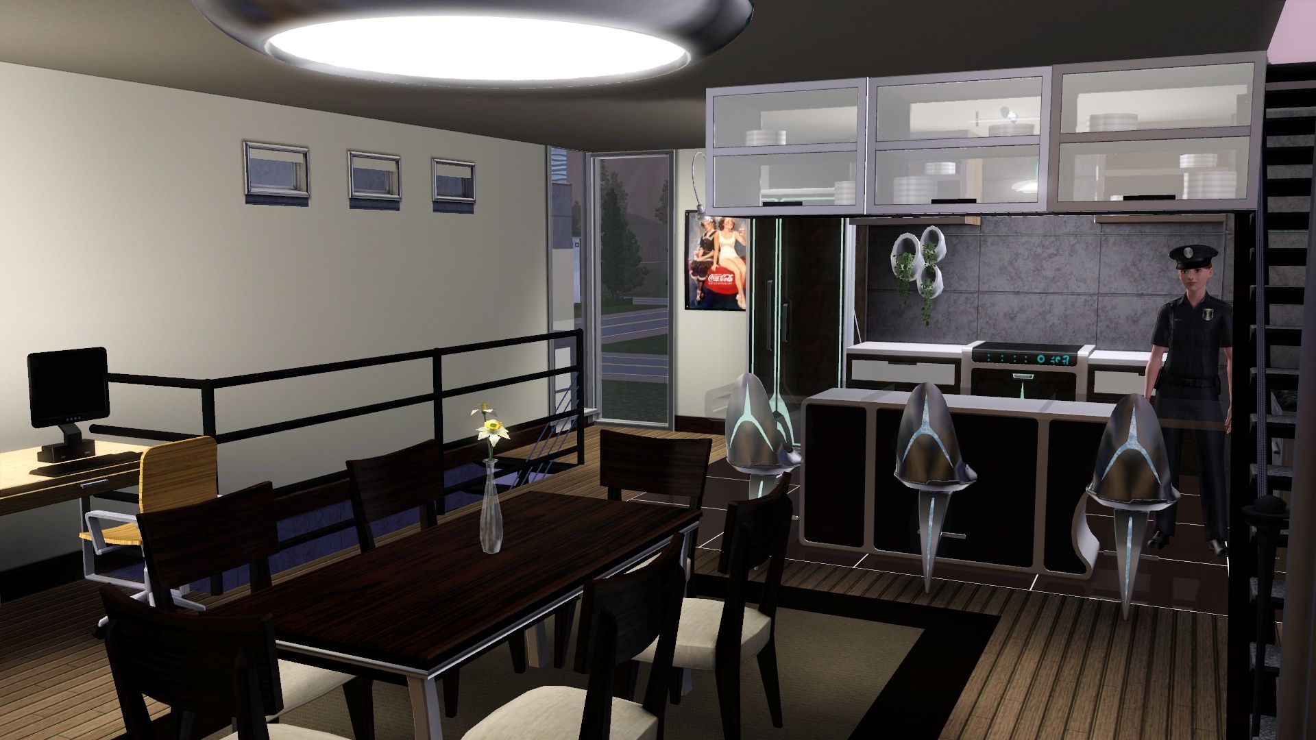 The Sims 3 Future Shock Kitchen