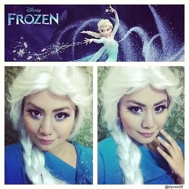 Elsa from Frozen makeup test 2 photo elsatest2_zps9a34f5ab.jpg