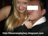 Big Boobie Blonde and Dr. Evil Asian Playboy