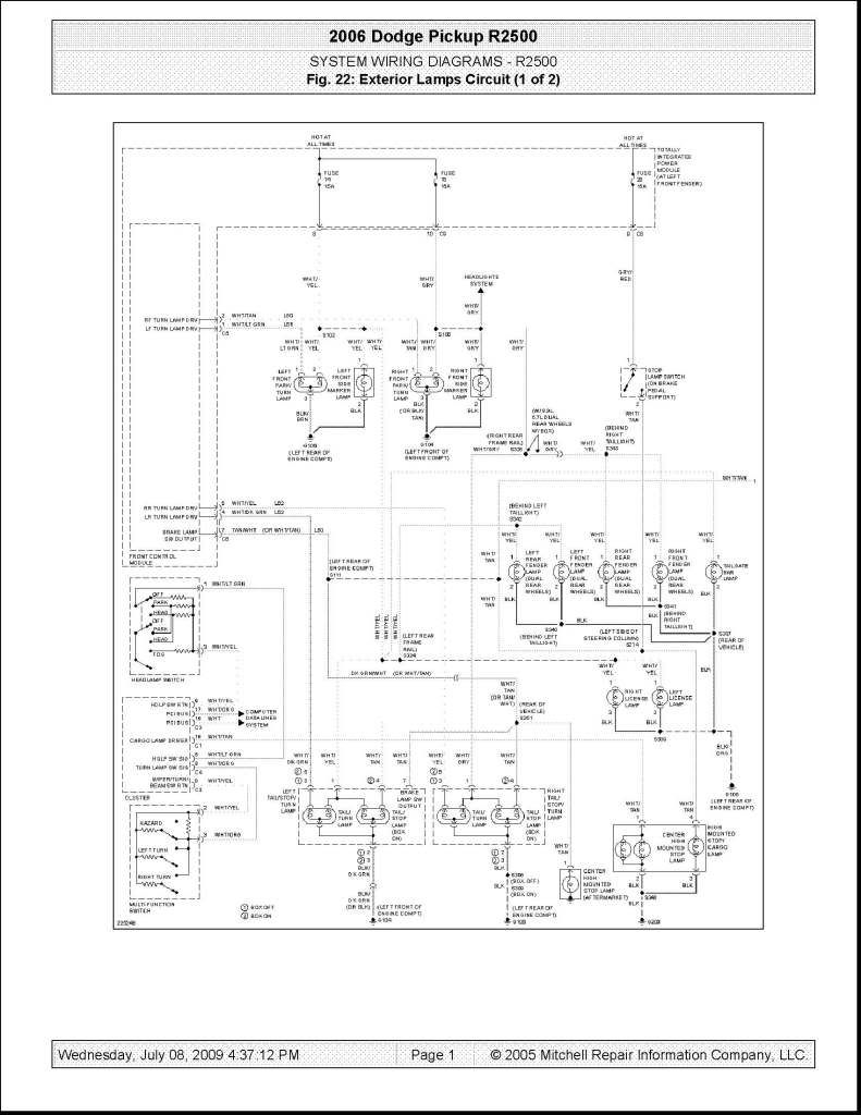 2006 Dodge Ram Tipm Wiring Diagram - Wiring Diagram