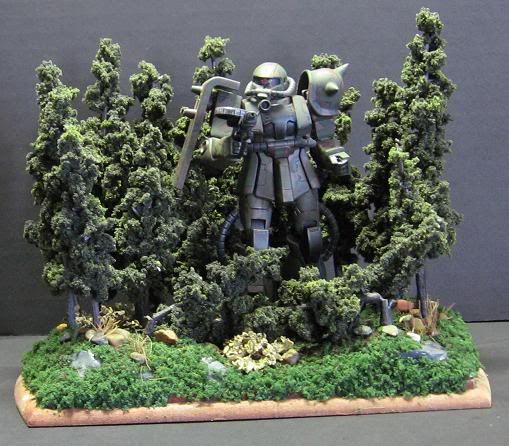 Zaku Diorama