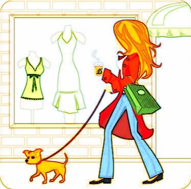 woman shopping
