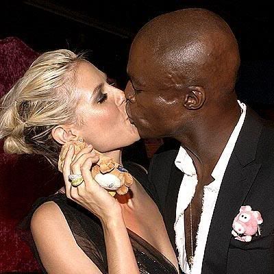 heidi klum seal renew wedding vows. Heidi Klum and Seal,