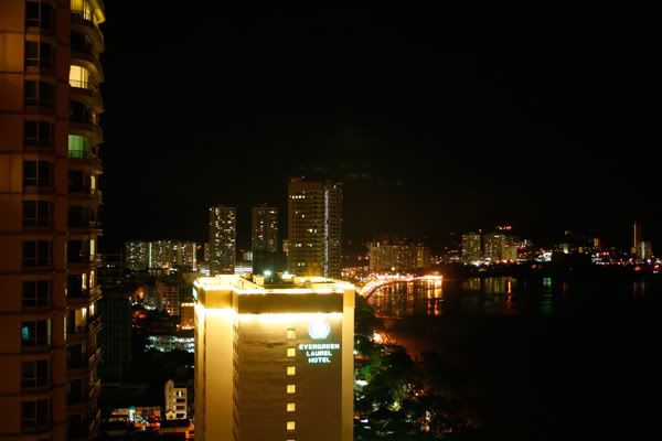 Night View From Gurney Hotel Penang