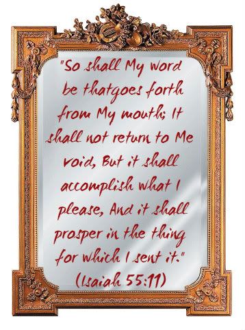 mirror isaiah 55:11