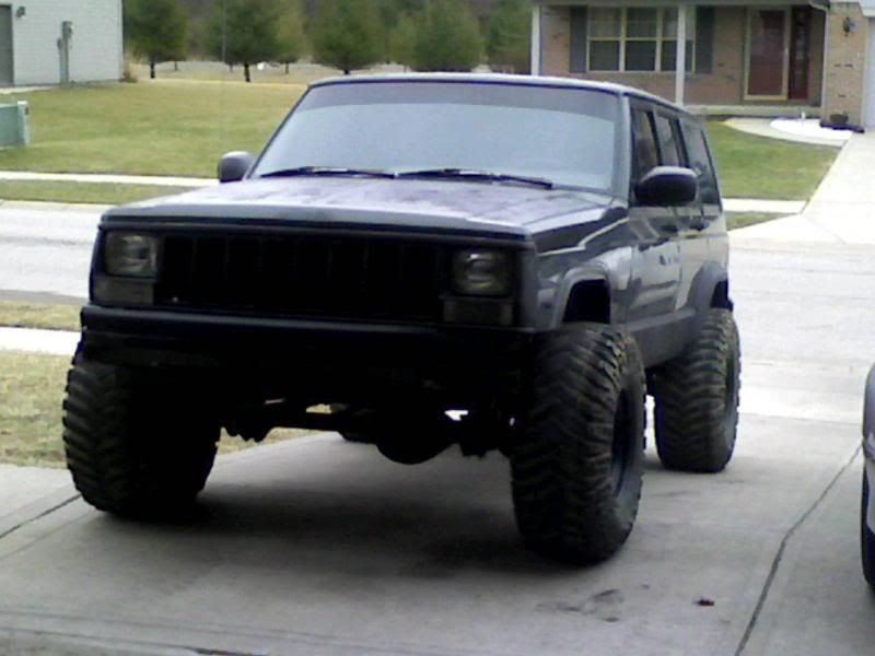 Jeep xj 3 lift and 33 tires