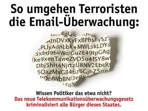 Email-Überwachung umgangen