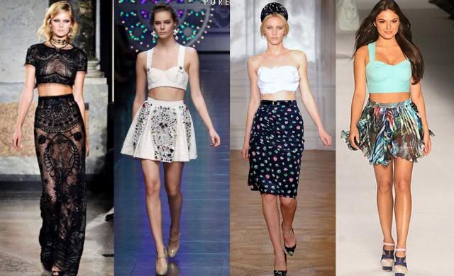 Blusas curtas Blusas curtas