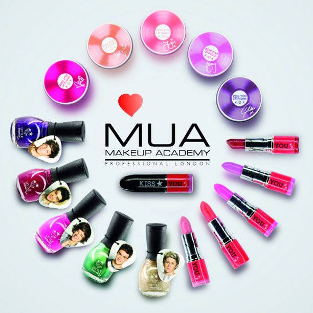 Linha de maquiagem OneDirection Linha de maquiagem OneDirection