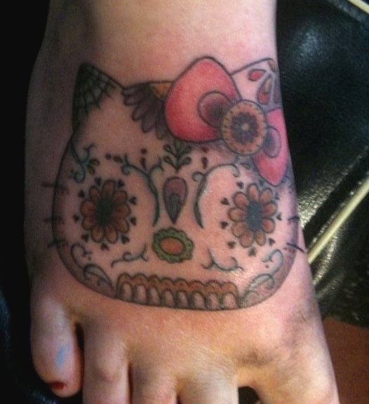 Tatuagem feminina hello kity de caveira Tatuagem-feminina-hello-kity-de-caveira