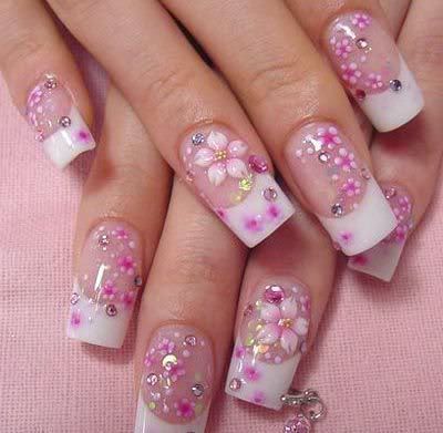 Unhas feita de Porcelana
