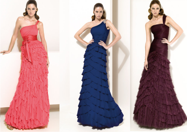 Vestido com babado Vestido com babado