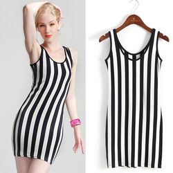Vestido com listra Vestido com listra