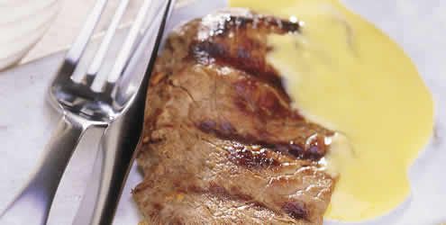Bife ao molho de mostarda Receita de bife ao molho de mostarda