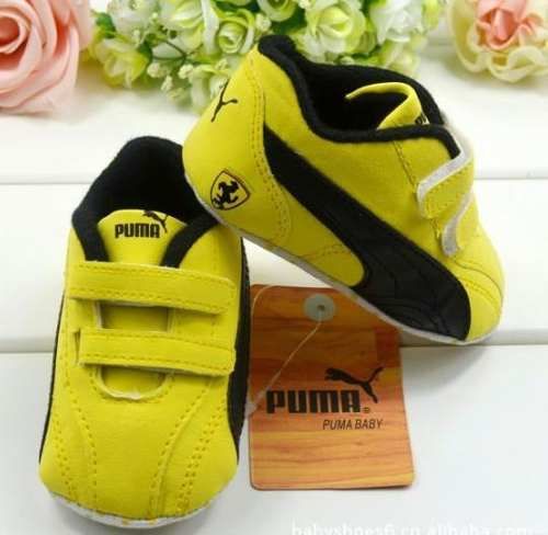 Sapatinho da Puma Infantil Sapatinho da Puma Infantil amarelo