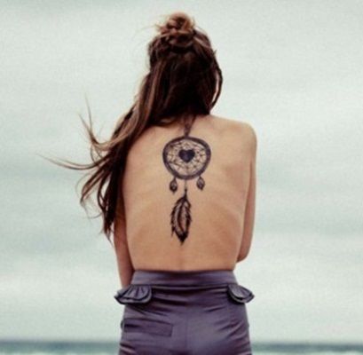 Tatuagem Tatuagem feminina nas costas