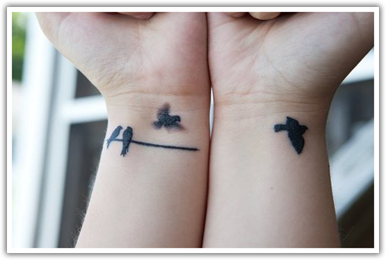 Tatuagem de Passarinho Tatuagem de Passarinho