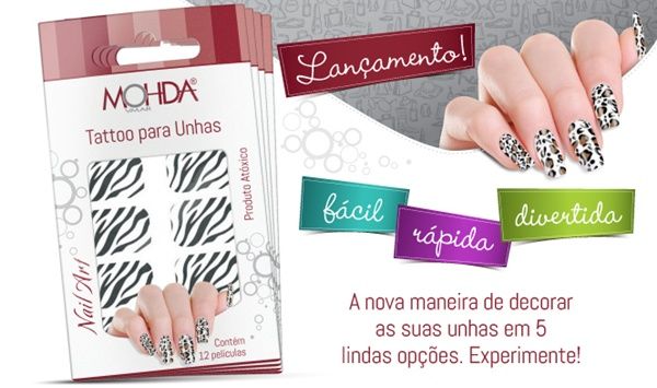 Tatuagem de unha MOHDA Tatuagem de unha MOHDA