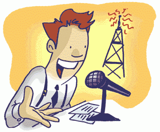 Curso de locutor Locutor de rádio (Gif)