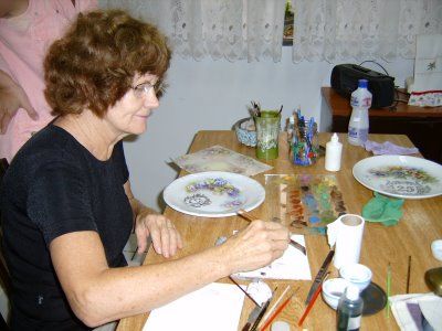 Curso de pintura em porcelana Curso de pintura em porcelana