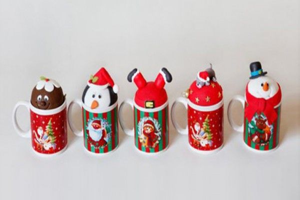 Lembrancinhas de EVA para o Natal Curso de EVA