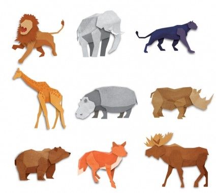 Origami Origami de animais