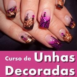 Unhas decorada