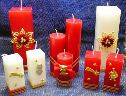 Velas decoradas Velas decoradas