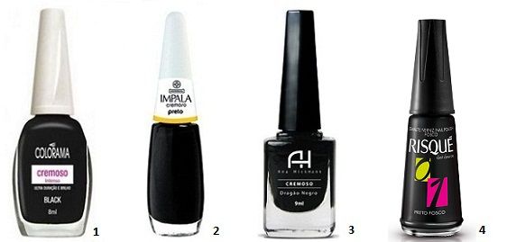 Esmalte preto Esmalte preto