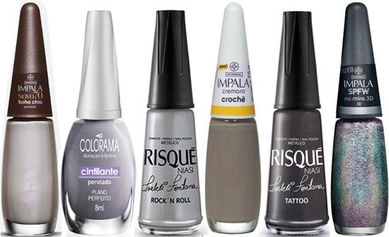 Esmalte Cinza Esmalte Cinza