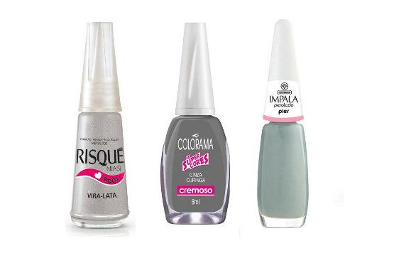 Esmalte Cinza Esmalte Cinza