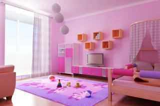 Quarto decorado infantil
