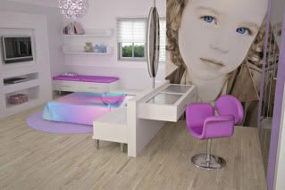 Quarto para menina