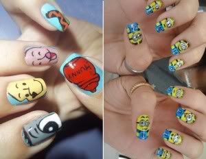 Unhas de desenhos Unhas de desenhos