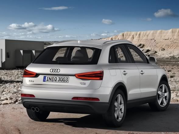 Audi Q3 2012 - Traseira Audi Q3 2012 - Traseira