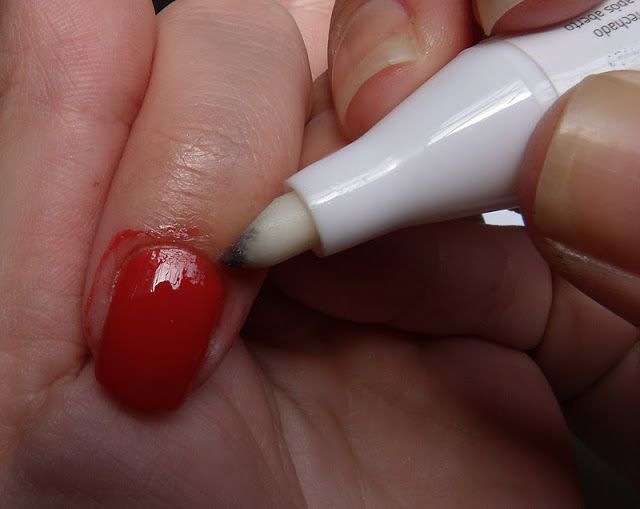 Caneta removedora de esmalte